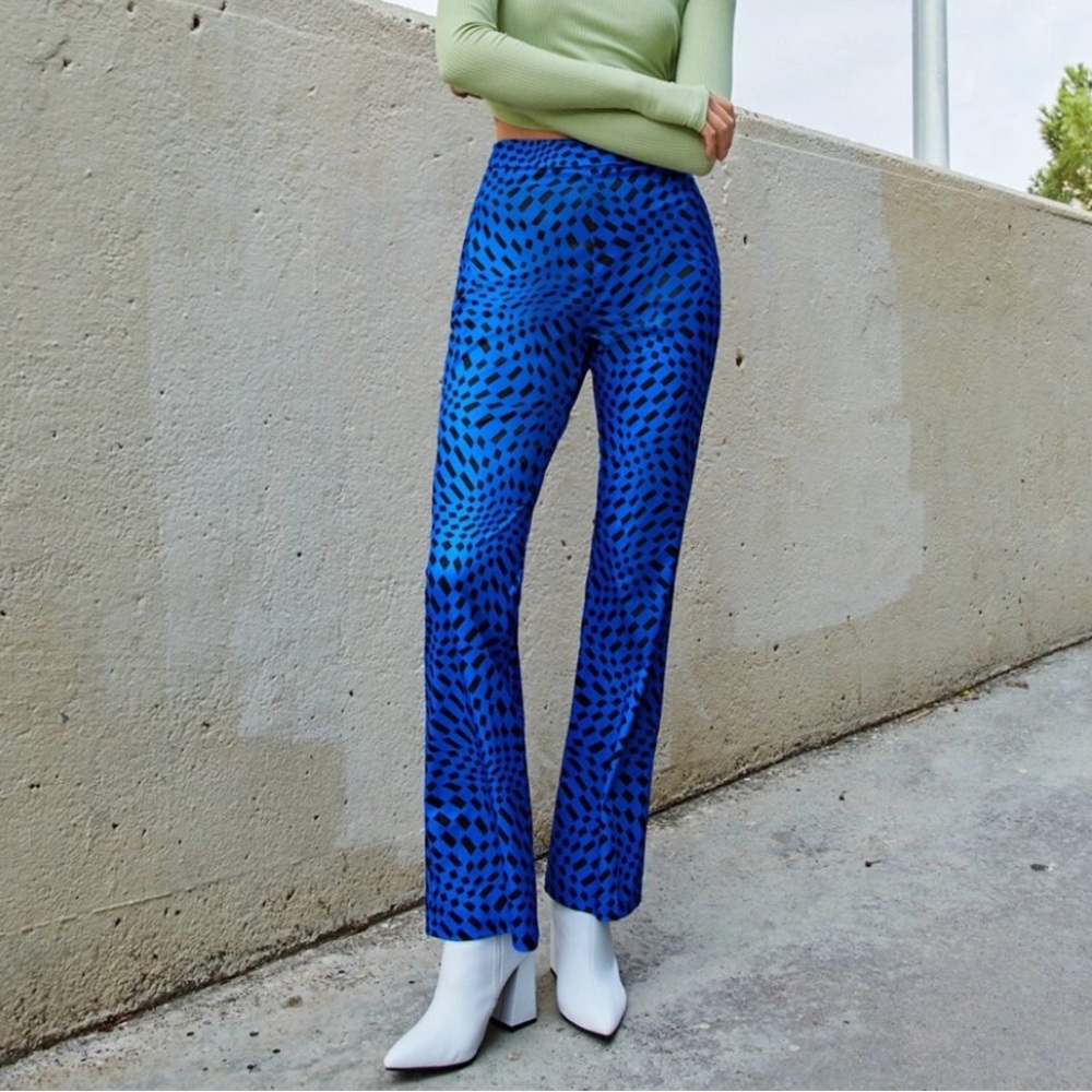 SHEIN High Waist All-Over Geo Print Pants